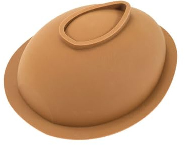 Toyvian Molde de Silicona para Chocolate Forma de Huevo de Pascua, Molde Grande 68g, Resistente al Calor, Antiadherente, Herramienta para Repostería Casera y Postres DIY
