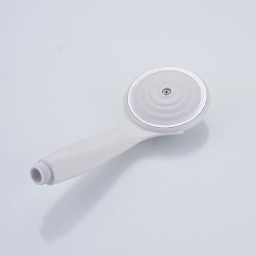 Lecreatekit Pomme de douche à main simple avec technologie d'injection d'air pour basse pression d'eau, camping-car, appartements et bateaux de grande hauteur – Construction ABS, économie d'eau de 40