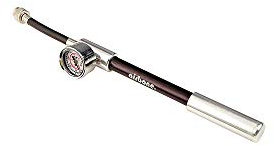 Pompe Amortisseur et Fourche alu/Noir avec Mano 20 Bars