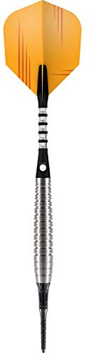 Shot Soft Darts Zen Dojo 80 % Tungsten Softtip Darts Softdart (20 grå)