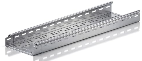 RS PRO Kabelrinne, T. 60 mm x 300mm x 3 m Sendzimir-verzinkter Stahl, Packung a 2 Stück