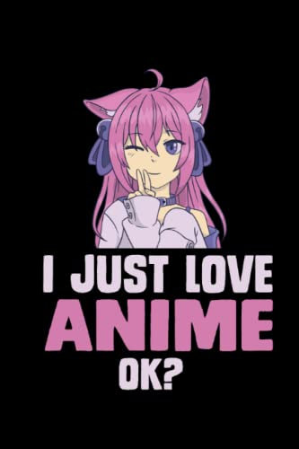 Funny Anime Design for Girls, Boys & Teenage Anime Fans: 6x9 Notes, Notebook, Journal, Diary 120 Pages