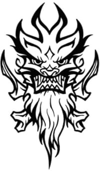 Juice Plant Ink Waterproof Semi-Permanent And Long-Lasting 2-Week Adventure Mask Temporary Tattoo Sticker For Men And Women Back Of Hand