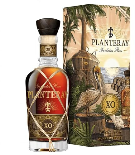 PLANTERAY RUM (Ex Plantation) - XO 20th Anniversary - Rhum - 70 cl | Origine : Barbade - Notes de Vanille & Cacao - 40% Alcool