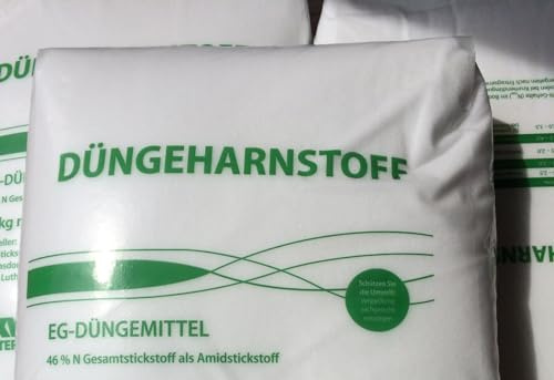 Heinrichs Agrar Düngeharnstoff Harnstoffdünger 46% N Stickstoff Harnstoff Rasendünger 15kg