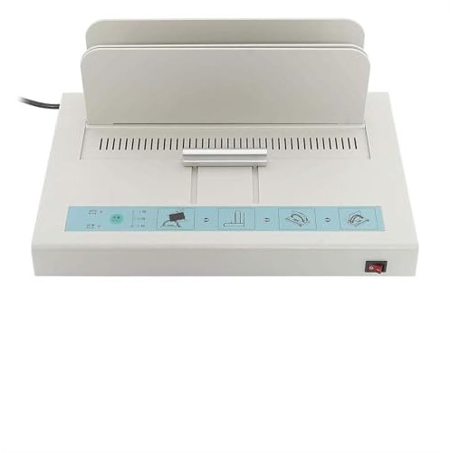 LHQYA Thermobindegerät, Wärmebindegerät Für Dokumente, Bindegröße: 320 X 50 Mm (A3, A4, A5, A6)/Bindungsstärke: 1–50 Mm/Aufwärmzeit: 3 Minuten, Für Büro/Schule