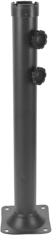 NUOBESTY Tube en Fer pour Pied de Parasol Banane Stabilisateur Adaptable pour Parasol de Terrasse et Jardin Résistant Vent pour Balcon Piscine et Camping Pièce de Rechange Robuste