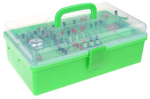 Ensemble d'équipement d'expérimentation de physique, kits d'apprentissage de base de principes de découverte de l'électricité pour l'école, série de base et parallèle