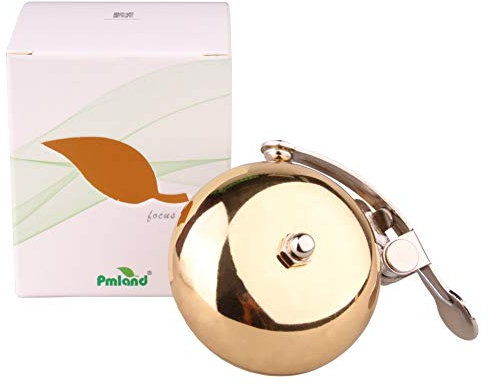 PMLAND Classic Copper Alloy Brass Bicycle Bell