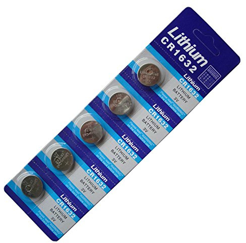New 5 X Cr1632 Br1632 1632 3V Lithium Batteries FBA