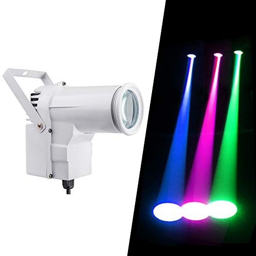 Faretto spot LED per sfera discoteca - 9W RGB con motore