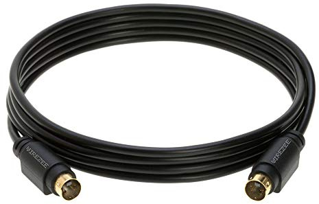 S-Video Cable 4 Pin Male 75 Ohm Patch Cord 6ft 12ft 25ft 50ft for DVD HDTV (6FT)