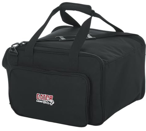Gator Cases Tote Bag to Hold up to (4) LED Par Style Lighting Fixtures with Adjustable Dividers, 16 x 14 x 10 Interior (G-LIGHTBAG-1610)