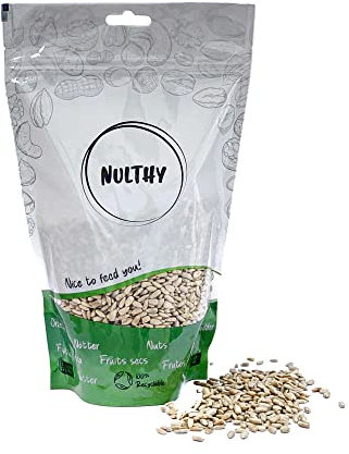 NULTHY - Semi di Girasole Biologici - Noci Naturali - Semi Biologici - Agricoltura Biologica - Senza Glutine - Vegan - 1 Kg