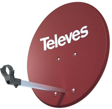 PARABOLA OFFSET ISD 750 ALLUMINIO G39DBI ROSSO - TELEVES 791704