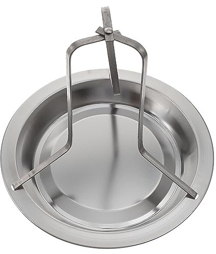 RORPOIR Hähnchenbräter Aus Stahl Für Outdoor Grillen Kompaktes Camping-grillrost Mit Anti-klebrigkeit Geeignet Für Picknicks Angeln Und Barbecue-aktivitäten Einfach Zu Montieren Bedienen