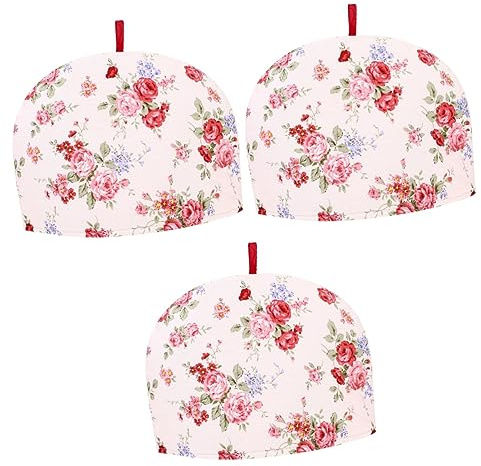 PHENOFICE 3St Isolationsabdeckung für Teekannen Fänger Haushalt Kaffeewärmer Retro Tee Set Thermal- Tee gemütlich Tee Abdeckung Teekannen-Warmabdeckung Schutzhülle für Teekannen Baumwolle
