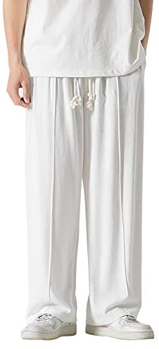 Pantaloncini Corti Ragazzo Salopette Ciclismo Uomo 3/4 Invernale Pantaloni Lino Estivi Larghi Basket con Tasche Jeans A di Elefante L’ D’Oro