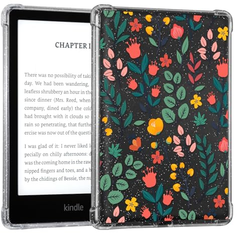 CoBak Hülle für 6 Zoll e-Reader - Durchsichtige Hülle für 6 Zoll Reader Tablet - Leichte, Kratzfeste Silikonrückseite
