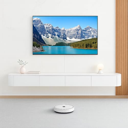 FGNIXLN TV Lowboard,120-240 cm Moderner TV Schrank Fernsehschrank für das Wohnzimmer Geeignet für das Wohnzimmer und Schlafzimmer (Weiß, 180CM)