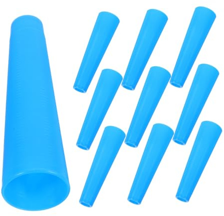 OSALADI 10 Pezzi Bobine Coniche in Plastica Resistenti all'Usura per Gestione Precisa del Filo, per Produzione Tessile e Macchine da Cucire
