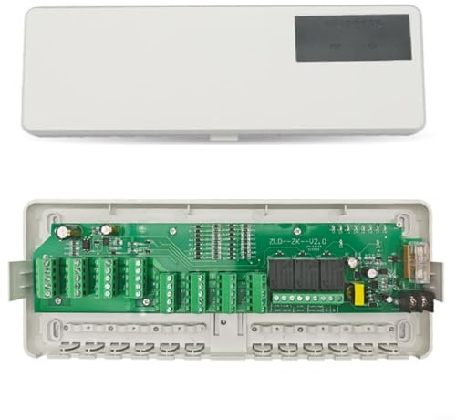 BildeeMait 8-Channel Water floor heating central control box Underfloor Heating Wiring Centre Box Central Hub For Wall-mounted Boiler Linkage Centralized Control Box