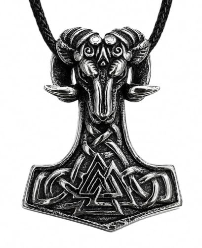 Kiss of Leather Anhänger Thorshammer aus Edelstahl Nr. 197
