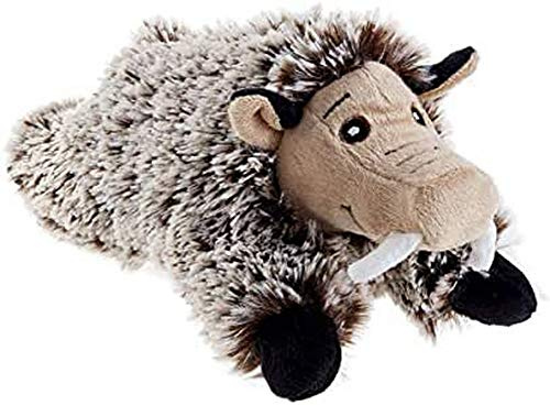 Faro flauschiges Hundespielzeug zum Spielen und Kuscheln Farbe Schwein, Größe 28 cm