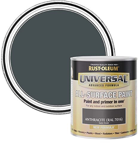 Rust-Oleum Universal Paint Satin Anthracite 750ml