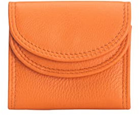 Josephine Osthoff Sunny echt Leder mit RFID Schutz, Farbe:Papaya