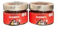 Paellissimo - Salmorreta para Paella, Salmorreta Alicantina, Salsa Salmorreta, Sofrito para Potenciar el Sabor de tus Paellas, Arroces, Fideuás y Guisos - 2 Tarros de 110gr (22 raciones por tarro)