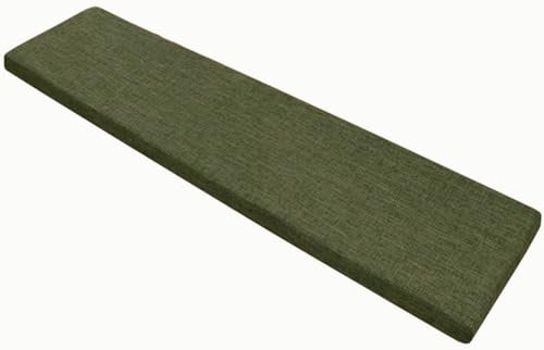 Bankauflage Bankkissen Sitzauflage 140x40 120x40 100x40 100x35 80x40 Sitzkissen Bank, 5CM Dicke Bequeme Rutschfestes Sitzkissen für Gartenbank Schaukel, Terrasse, Esstisch, Bank, Drinnen ( Color : #13