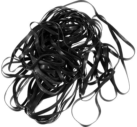 Homoyoyo Courroies De Réparation pour Enregistreur Caoutchouc Plat pour Magnétophone Et Cassette Ceinture Carrée Commune Dimensions Pliée