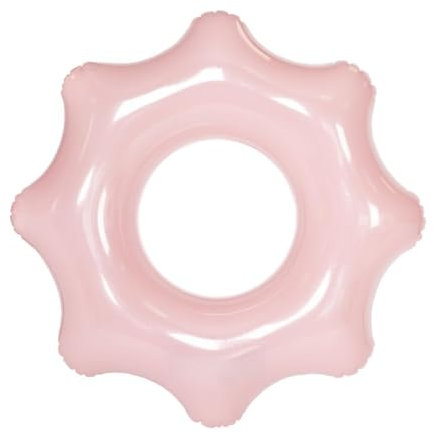 Flamingueo Bouee Piscine - Matelas Piscine, Bouée Gonflable, Bouee Piscine Adulte, Gonflable Plage, Accessoires Piscine, Bouee Geante (110 x 110 x 25 cm)