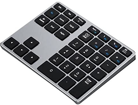 Gosera Pavé NuméRique Bluetooth, Clavier NuméRique sans à 35 Touches, Pavé NuméRique Bluetooth Mince Portable pour Ordinateur Portable, PC, Bureau