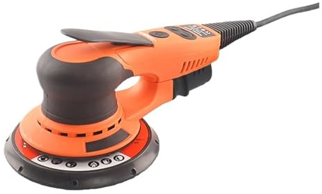 Lijadora Orbital Aleatoria De 350 W, Eléctrica Portátil For Trabajar La Madera Y Pulir Lijado Fino