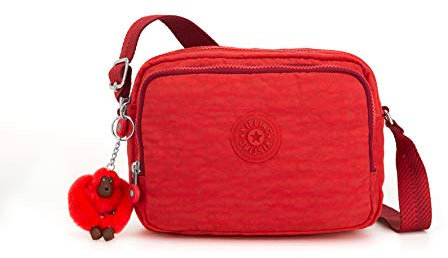 Kipling Damen Silen Umhängetasche Rot (Active Red)