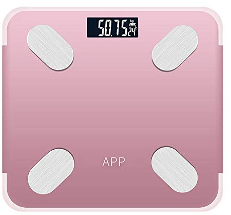 balance cuisine balance pese personne connectée bluetooth balance haute précision de cuisine balance connectée graisse corporelle balance connectée-or rose