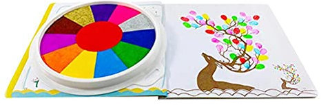 Lustiges Fingermalerei-Set, waschbar, Fingermalerei-Set Kinder, Spielzeug zum Zeichnen mit den Fingern, pädagogisches Werkzeug-Set zum Malen mit Schlamm.