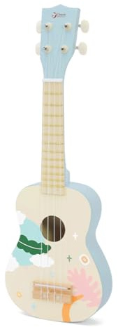 Classic World - Strumento musicale per bambini - Ukulele Iris in legno - dai 3 anni