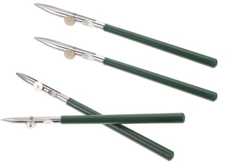 CIMAXIC 4 Stück Entenschnabelstift Gerade Stifte Maskierungsflüssigkeitsstifte kaligraphiestift calligraphy Kunst-Linealstifte herrschender Stift Comics flüssiger Stift Schreibwaren Eisen