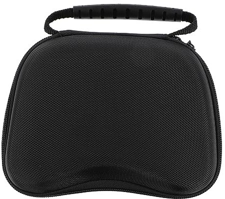 Artibetter 5 Controller Case Gaming Bag Portable Handle Storage Bag Compatible with Gamepads and Consoles Eva Hard Shell with Zipper
