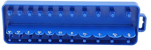 Risegun Organizador de llaves de vaso de 1/4 pulgadas de polipropileno para almacenamiento de enchufes, colgador de riel de fila para herramientas de reparación, organizador de enchufes, soporte de