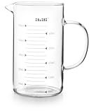 IBILI - Jarra Medidora con Asa, 500 ml, Borosilicato