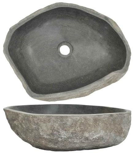 Lavandino in Pietra di Fiume Ovale (45-53) x(34-41) cm (31,5KG)
