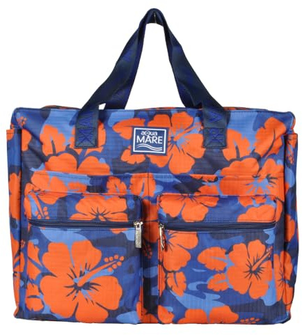 Aqua di Mare Damen 22904 Strandtasche, Orange