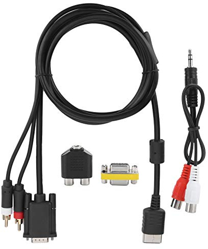 Cheotime VGA -kabel med ljudadapter för SE GA, VGA -kabel 1,8M HD Video & Stereo Audio VGA -adapterkabel för CRT/LCD/TV
