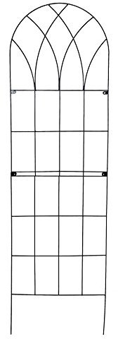 RUDDINGS WOOD Extra Large Metal Garden Trellis 2.1m high - Wall Climbing Plant Support Frame