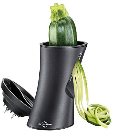 Küchenprofi KP1360001000 JULIENNA-KP1360001000 Spiralschneider, Kunststoff, Schwarz