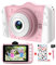 Macchina Fotografica Bambini, Fotocamere Digitali per Bambini con 3,5 Pollici Grande Schermo 1080P HD 12MP Incluso 32GB SD Card USB Ricaricabile per Ragazze Ragazzi Compleanno Natale Regali Giocattoli